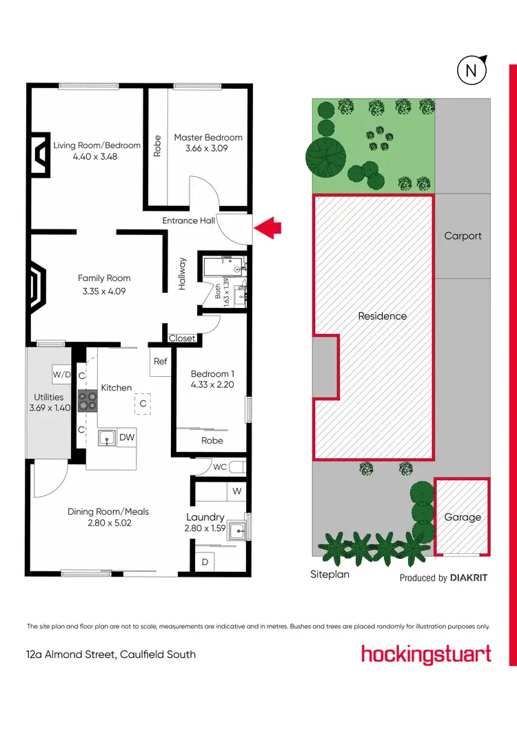 Floorplan of Homely house listing, 12a Almond Street, Caulfield South VIC 3162