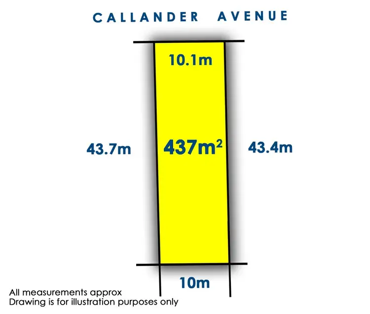 Floorplan of Homely land listing, 16 Callander Avenue, Old Reynella SA 5161