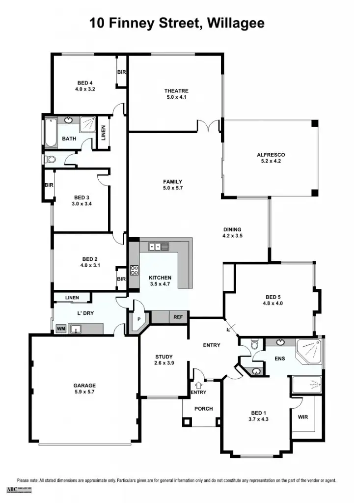 Floorplan of Homely house listing, 10 Finney Street, Willagee WA 6156