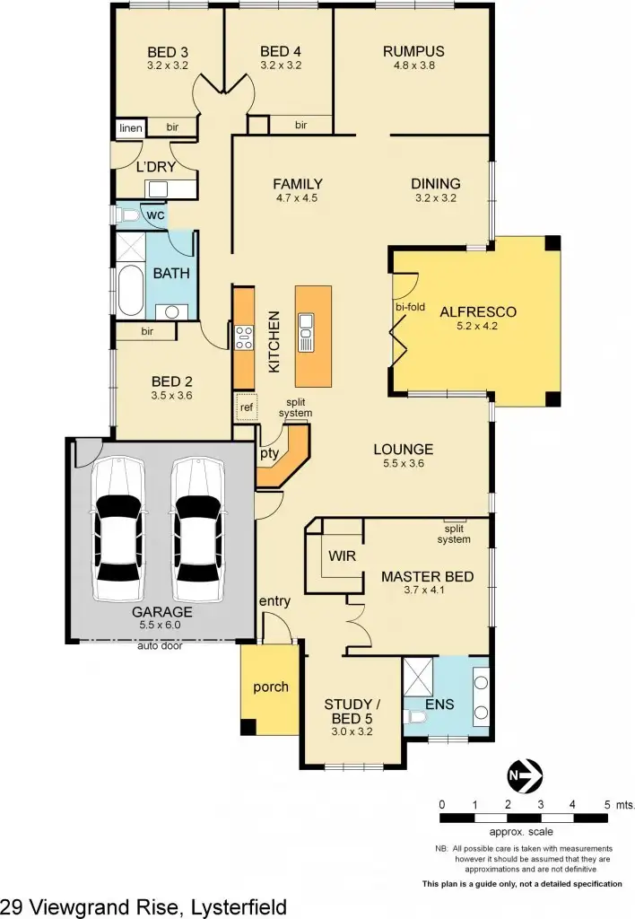 Floorplan of Homely house listing, 29 Viewgrand Rise, Lysterfield VIC 3156