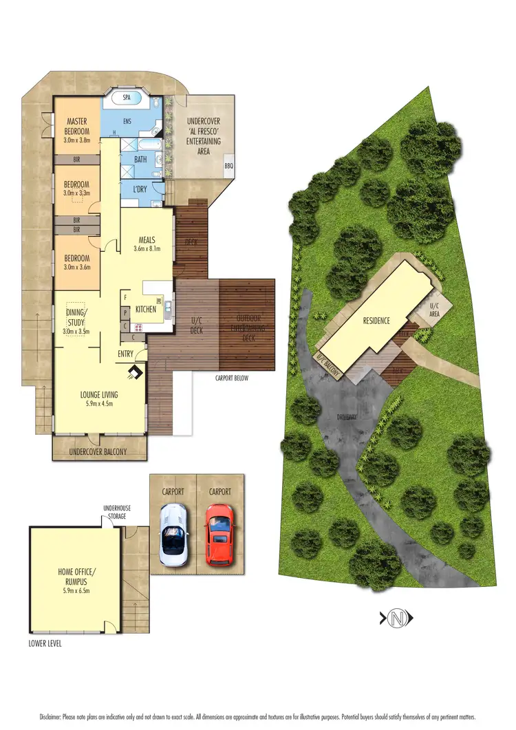 Floorplan of Homely house listing, 38 Aton Street, North Warrandyte VIC 3113