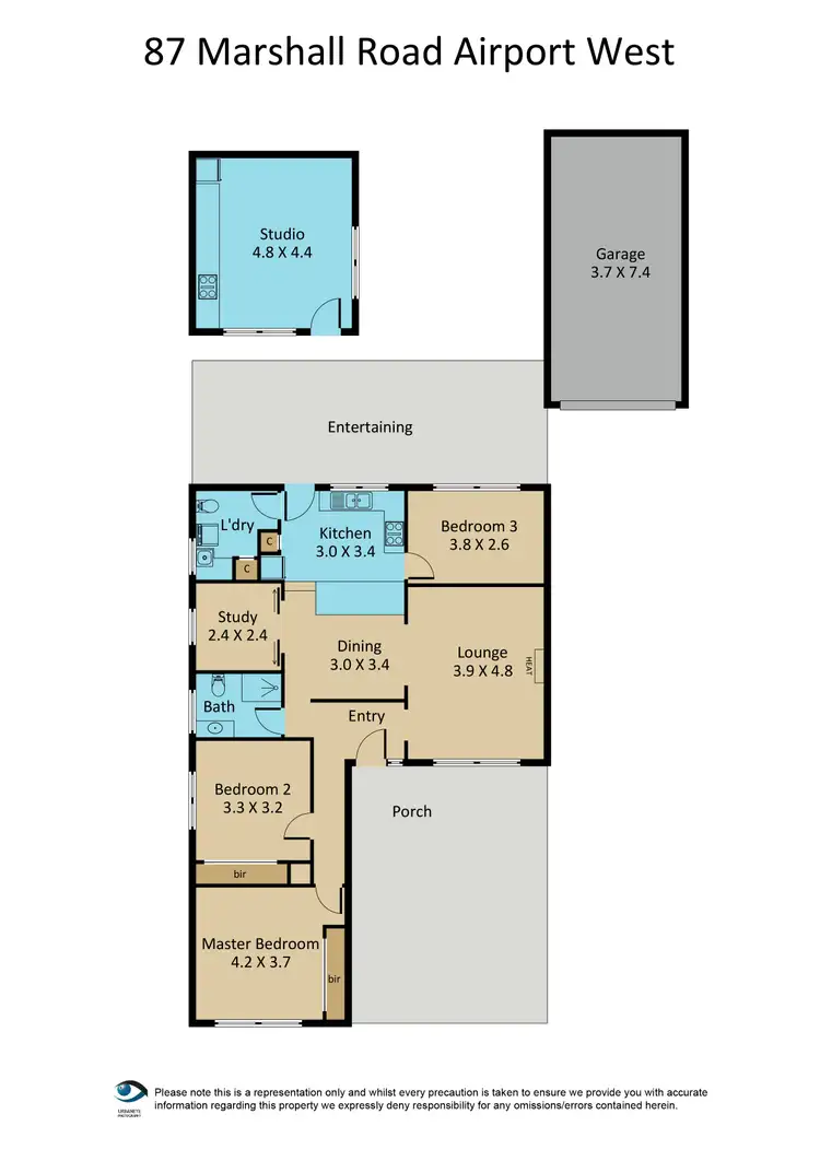 Floorplan of Homely house listing, 87 Marshall Road, Airport West VIC 3042