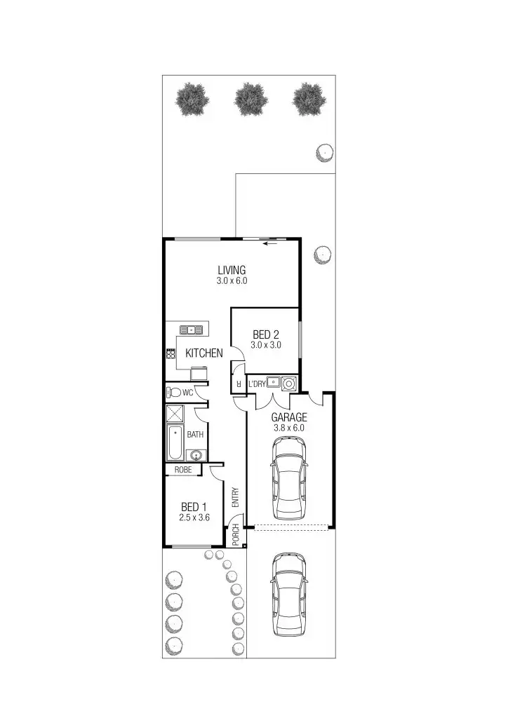 Floorplan of Homely house listing, 9 Palmero Street, Epping VIC 3076