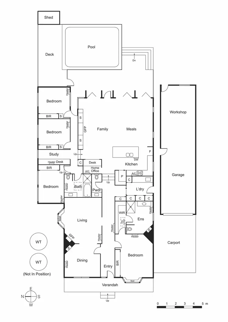 Floorplan of Homely house listing, 6 Nicholls Road, Ormond VIC 3204