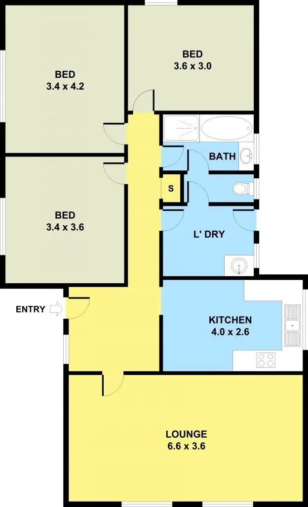 Floorplan of Homely house listing, 62 Ripplebrook Drive, Broadmeadows VIC 3047