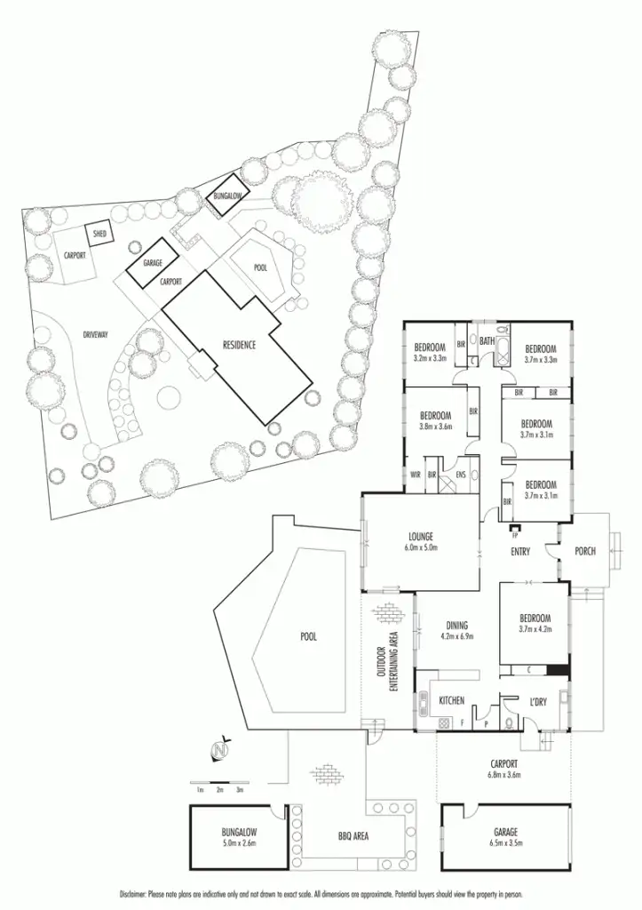 Floorplan of Homely house listing, 18 Carronvale Road, Mooroolbark VIC 3138