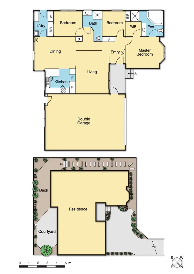 Floorplan of Homely townhouse listing, 2/1138 Main Road, Eltham VIC 3095