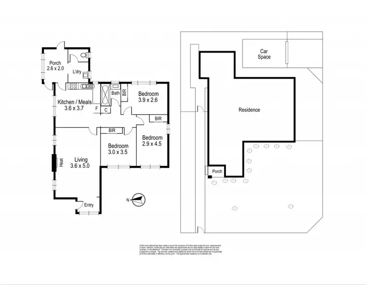 Floorplan of Homely house listing, 10 Clinnick Street, Reservoir VIC 3073