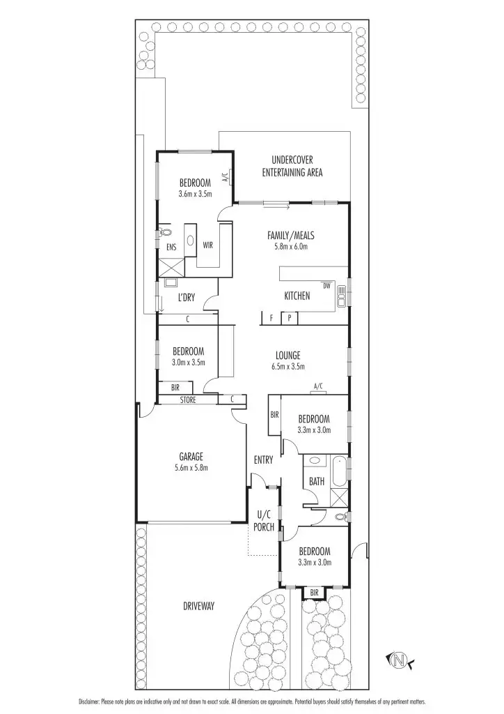 Floorplan of Homely house listing, 17 Swanton Avenue, Williams Landing VIC 3027