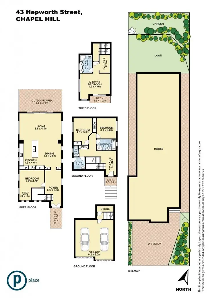Floorplan of Homely house listing, 43 Hepworth Street, Chapel Hill QLD 4069