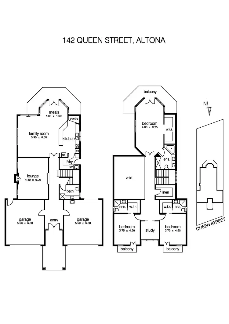 Floorplan of Homely house listing, 142 Queen Street, Altona VIC 3018