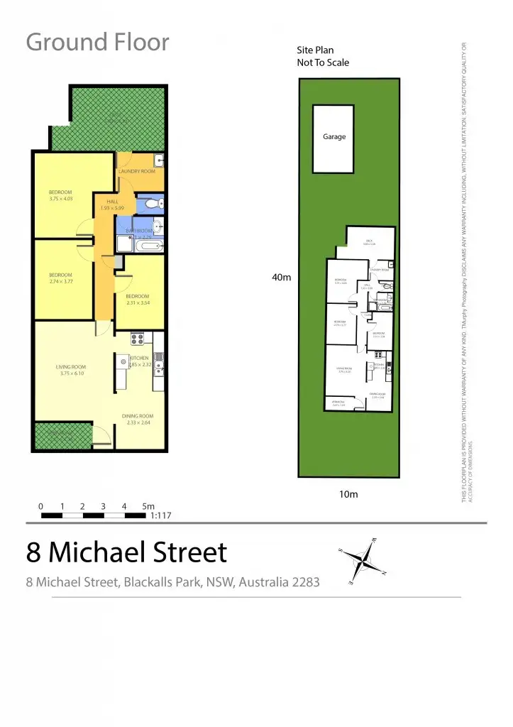 Floorplan of Homely house listing, 8 Michael Street, Blackalls Park NSW 2283