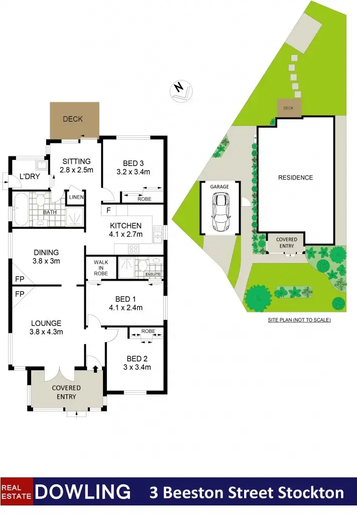 Floorplan of Homely house listing, 3 Beeston Road, Stockton NSW 2295