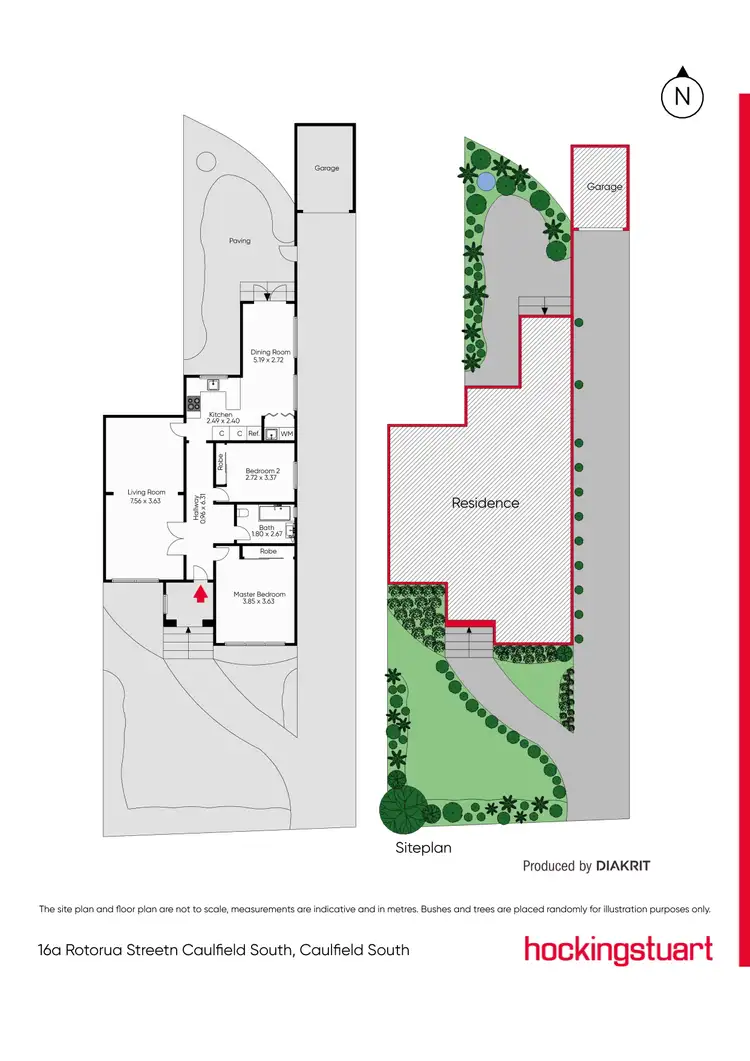 Floorplan of Homely house listing, 16a Rotorua Street, Caulfield South VIC 3162
