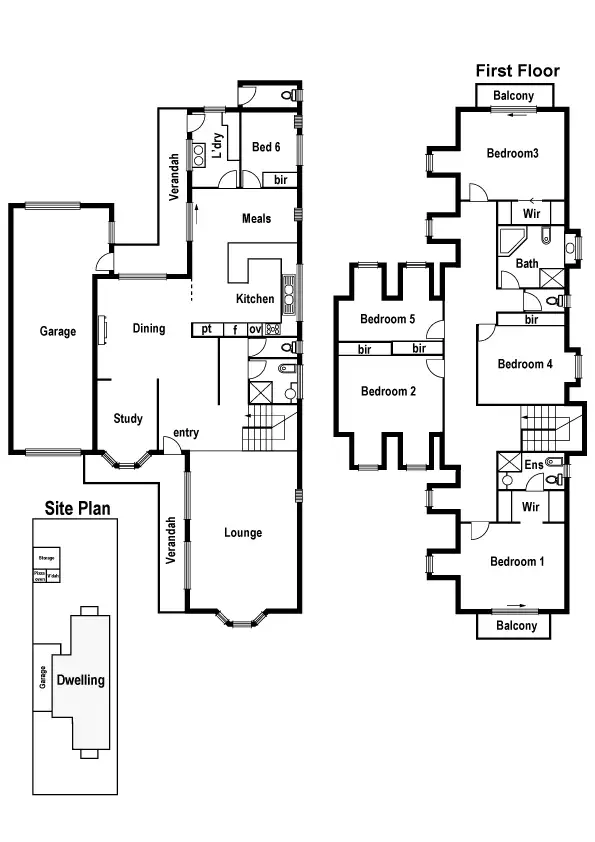 Floorplan of Homely house listing, 8 Rathcown Road, Reservoir VIC 3073