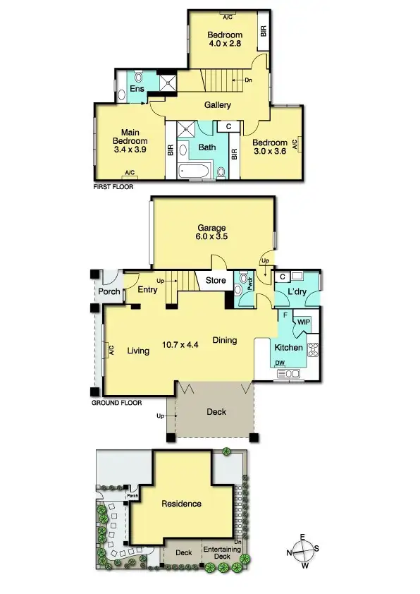 Floorplan of Homely house listing, 213 Ohea Street, Pascoe Vale South VIC 3044