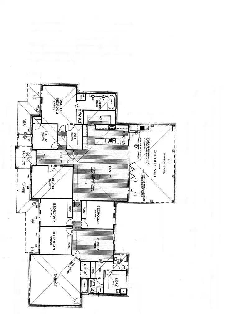 Floorplan of Homely house listing, 24 Roy Harwood Drive, Irymple VIC 3498