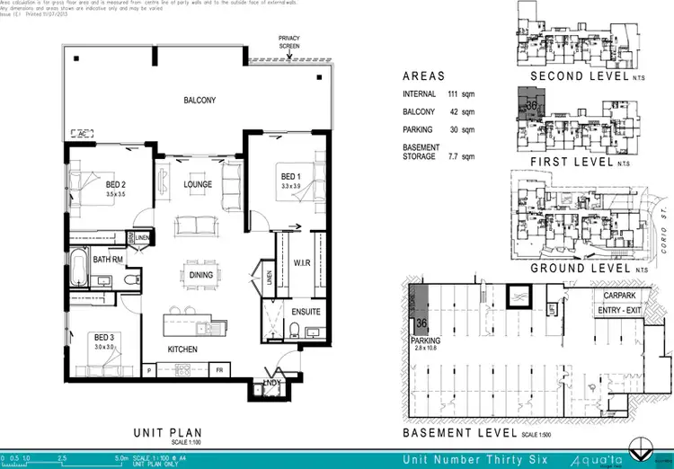 Floorplan of Homely apartment listing, 36/16 Corio Street, Bulimba QLD 4171