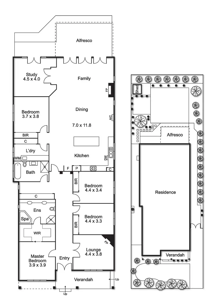 Floorplan of Homely house listing, 45 Glen Orme Avenue, Ormond VIC 3204