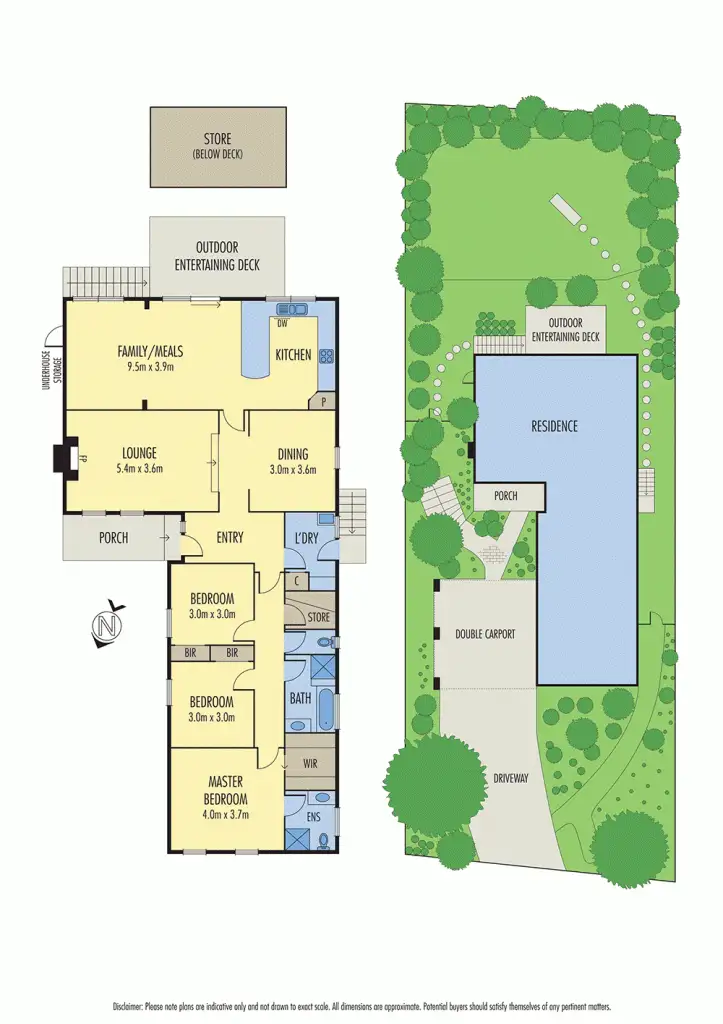 Floorplan of Homely house listing, 44 Mandella Street, Templestowe VIC 3106