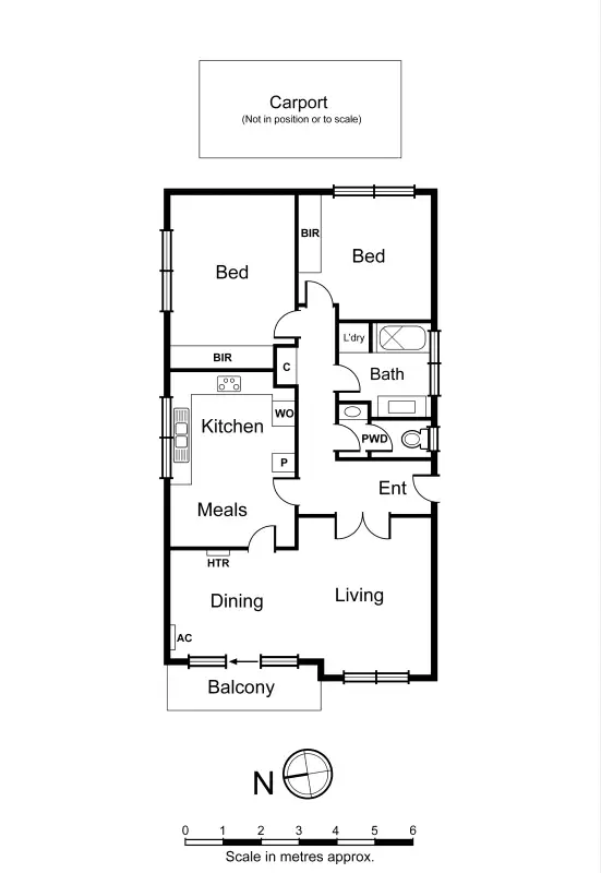 Floorplan of Homely apartment listing, 5/8-10 Sutherland Road, Armadale VIC 3143