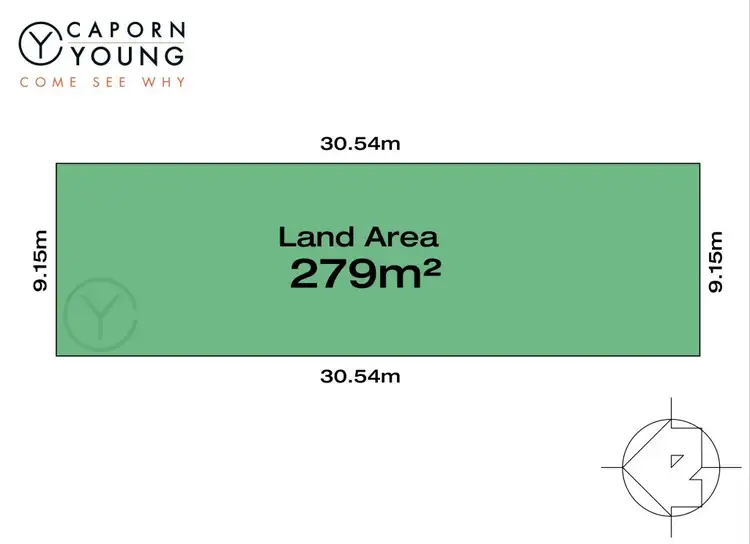 Floorplan of Homely land listing, LOT 889, 94 Napier Street, Cottesloe WA 6011