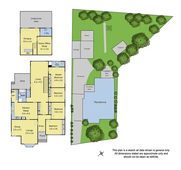 Floorplan of Homely house listing, 4 Braeside Avenue, Ringwood East VIC 3135