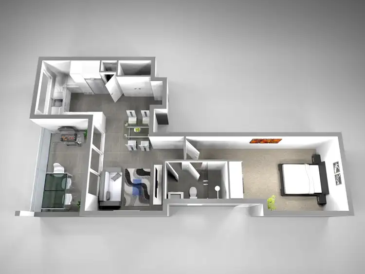 Floorplan of Homely unit listing, 9/22 Edeline St, Spearwood WA 6163