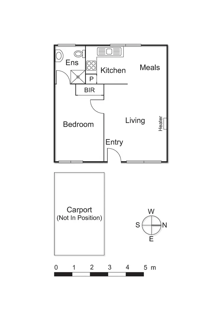 Floorplan of Homely apartment listing, 10/8 Anzac Street, Carnegie VIC 3163