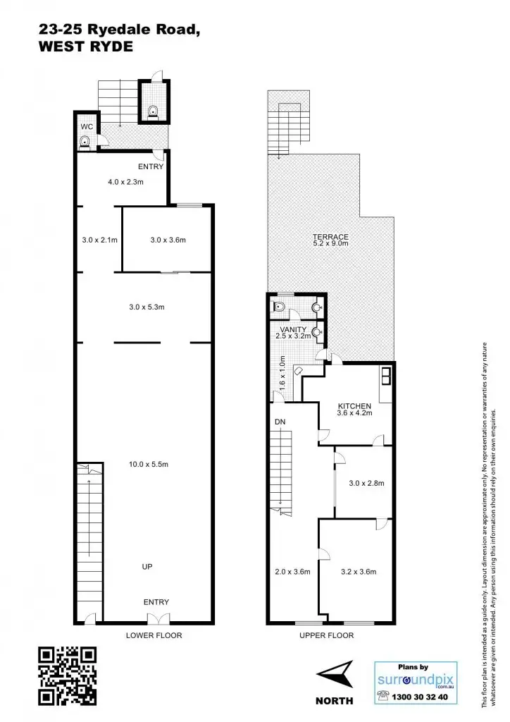 Floorplan of Homely house listing, 23 Ryedale Rd, West Ryde NSW 2114