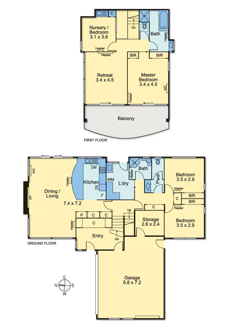 Floorplan of Homely house listing, 4 Birdwood Avenue, Mornington VIC 3931