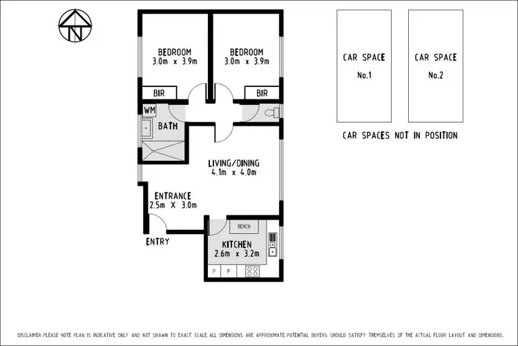 Floorplan of Homely unit listing, 8/44 North Street, Ascot Vale VIC 3032