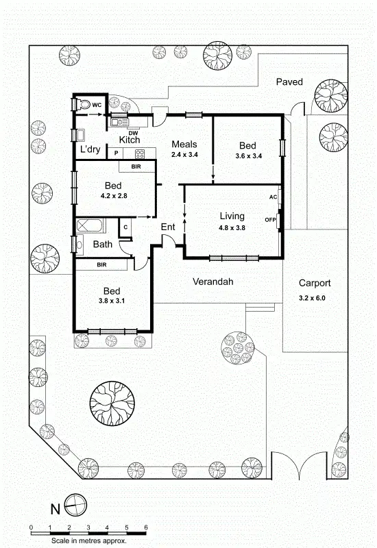 Floorplan of Homely house listing, 1/12 Hull Street, Bentleigh East VIC 3165