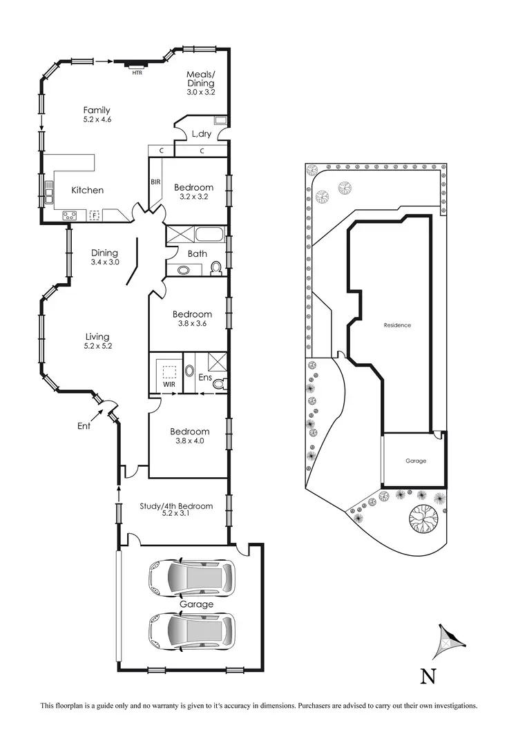 Floorplan of Homely house listing, 8 Seabreeze Court, Aspendale VIC 3195