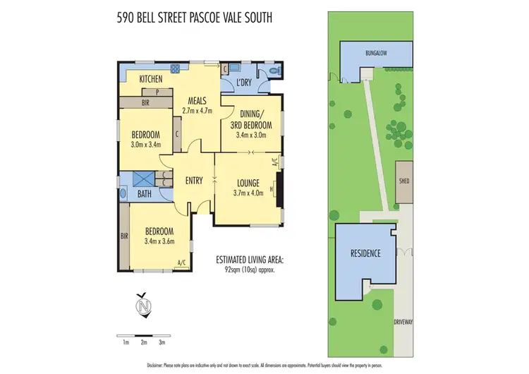 Floorplan of Homely house listing, 590 Bell Street, Pascoe Vale South VIC 3044