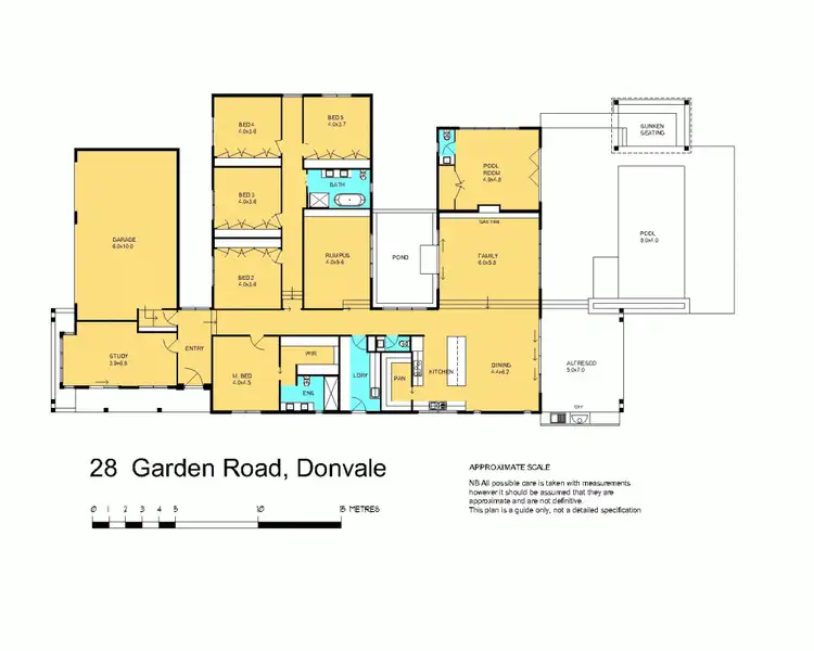 Floorplan of Homely house listing, 28 Garden Road, Donvale VIC 3111