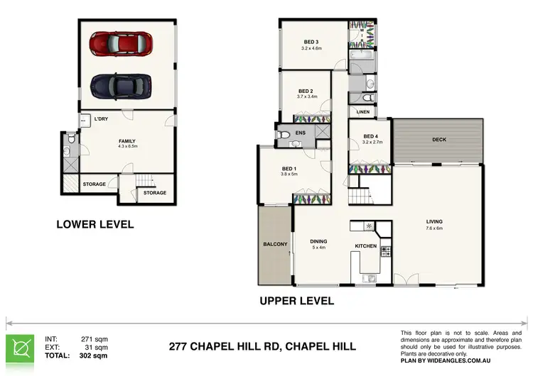 Floorplan of Homely house listing, 277 Chapel Hill Rd, Chapel Hill QLD 4069