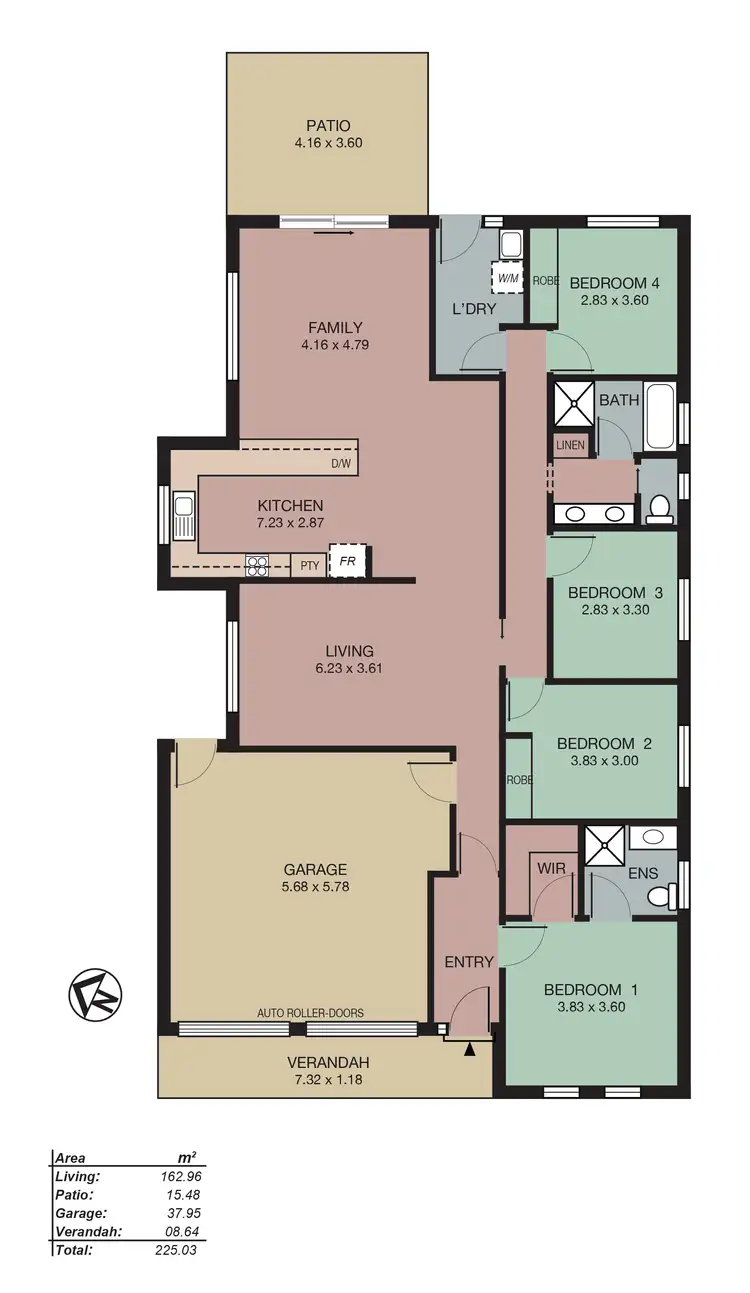 Floorplan of Homely house listing, 2/10 View Road, Woodside SA 5244