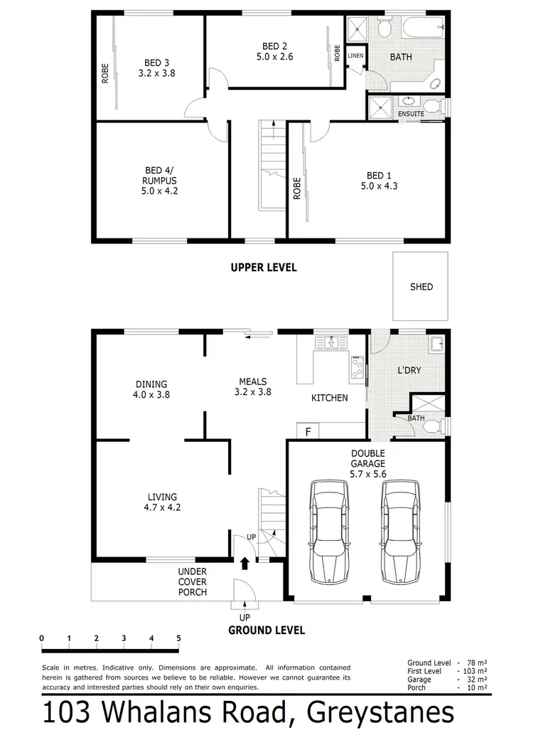 Floorplan of Homely house listing, 103 Whalans Road, Greystanes NSW 2145