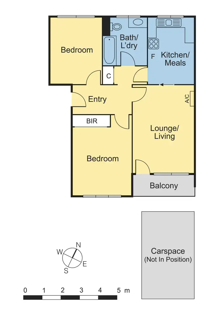 Floorplan of Homely apartment listing, 7/143 Locksley Road, Eaglemont VIC 3084