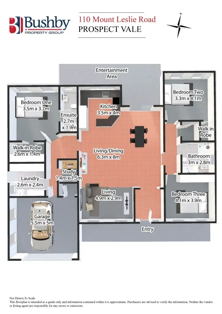 Floorplan of Homely house listing, 110 Mount Leslie Road, Prospect Vale TAS 7250