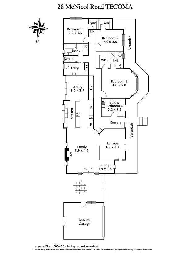 Floorplan of Homely house listing, 28 McNicol Road, Belgrave VIC 3160