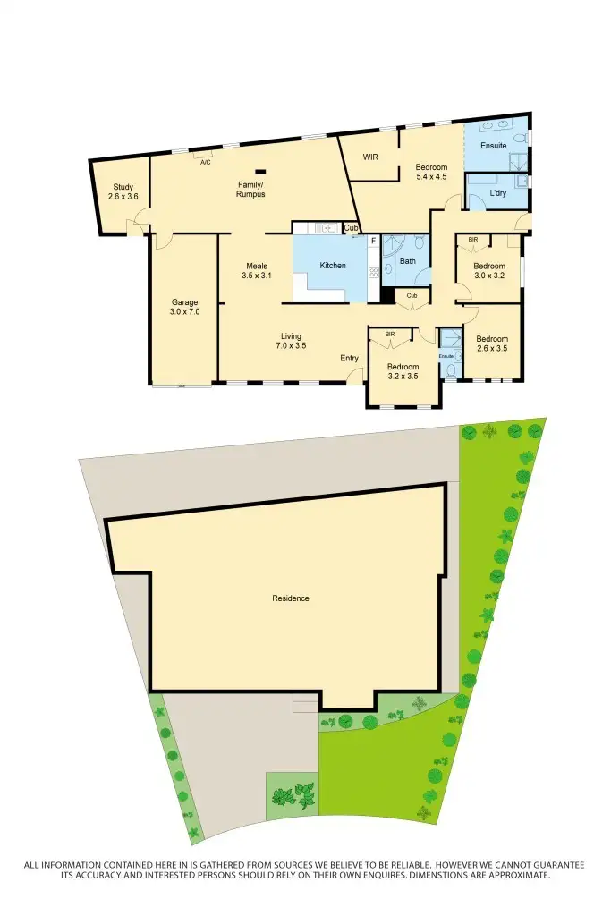 Floorplan of Homely house listing, 4 Ural Court, Dandenong North VIC 3175