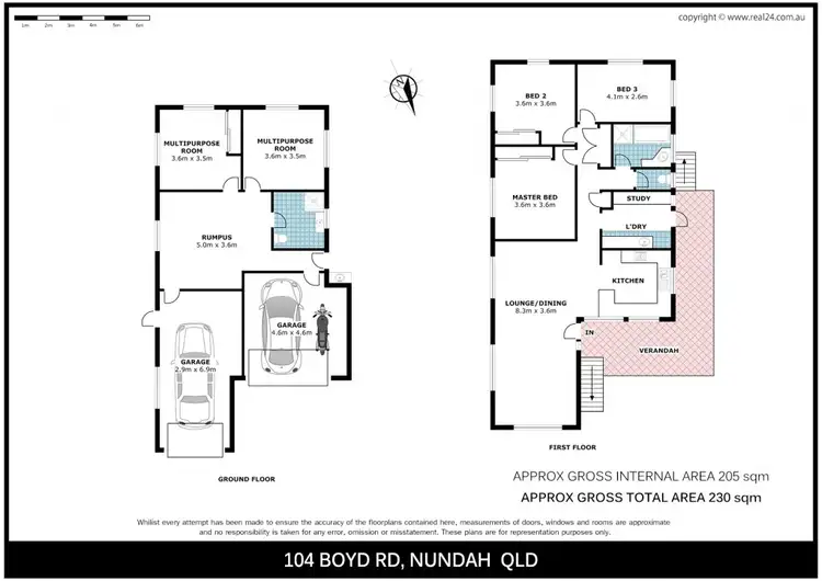 Floorplan of Homely house listing, 104 Boyd Road, Nundah QLD 4012