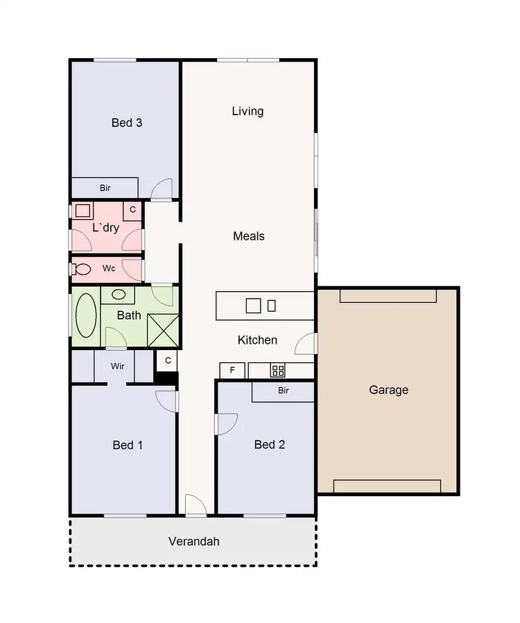 Floorplan of Homely house listing, 18 Ford Street, Ballarat VIC 3350