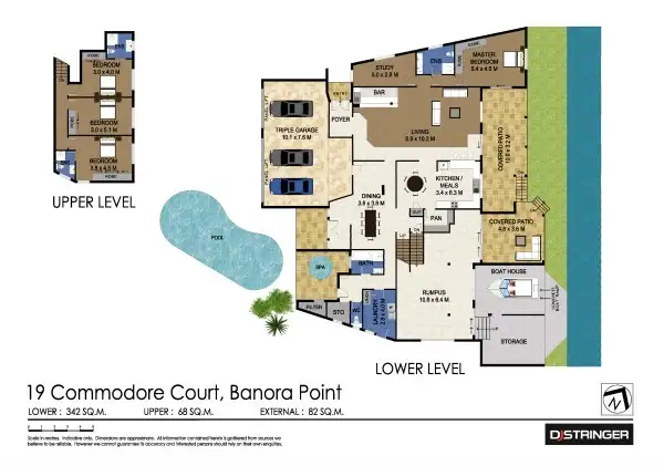 Floorplan of Homely house listing, 19 Commodore Court, Banora Point NSW 2486
