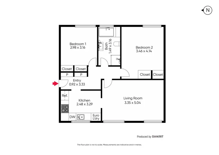 Floorplan of Homely apartment listing, 15/844 Malvern Road, Armadale VIC 3143