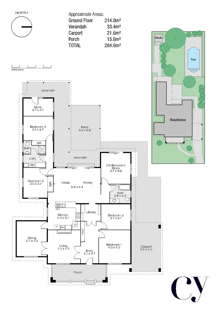 Floorplan of Homely house listing, 37 Oakover Street, East Fremantle WA 6158