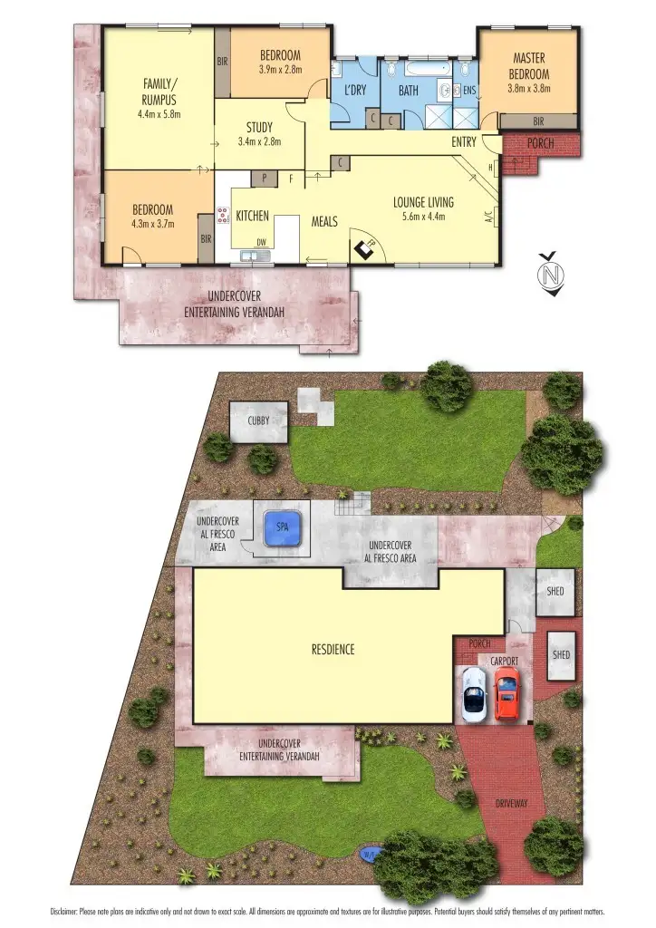 Floorplan of Homely house listing, 1358 Main Road, Eltham VIC 3095