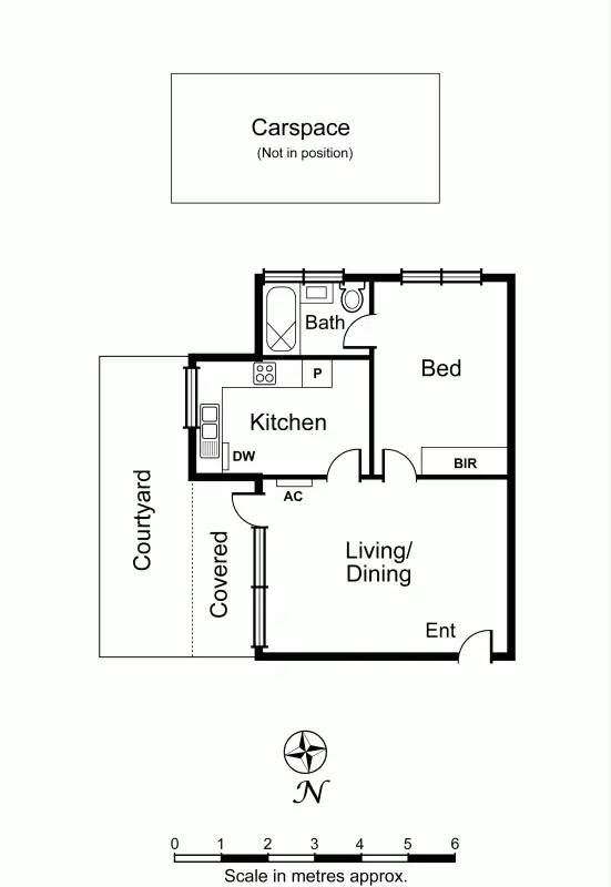 Floorplan of Homely apartment listing, 1/9 St James Road, Armadale VIC 3143